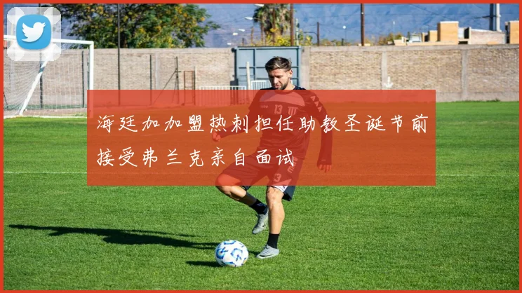 海廷加加盟热刺担任助教圣诞节前接受弗兰克亲自面试